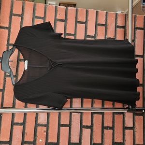 Womens black medium blouse